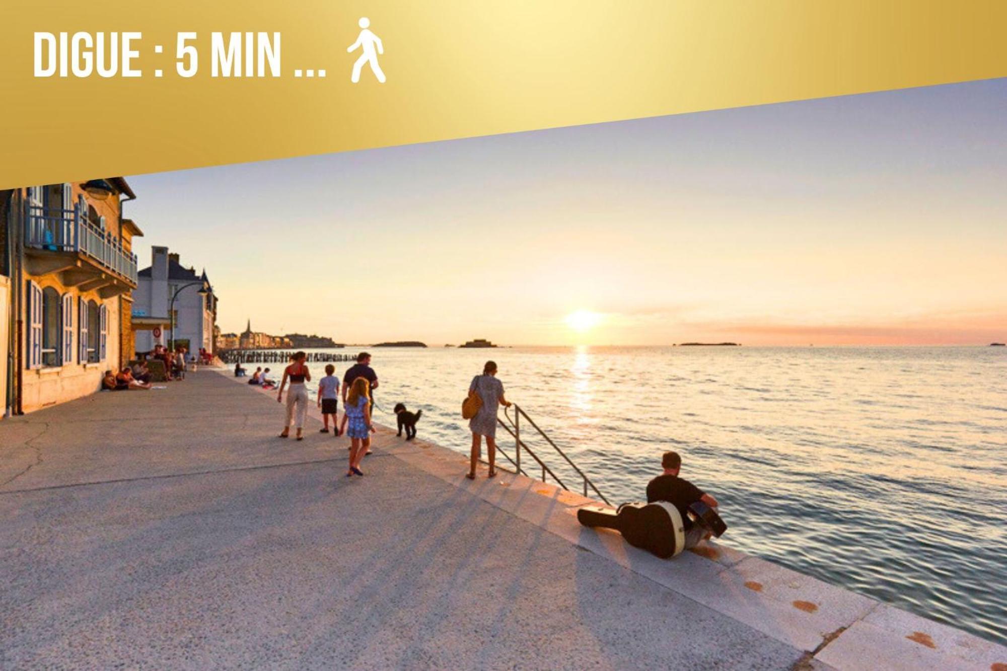 Layton - A 2 Min De La Plage, Du Sillon Et D'Intra Muros ! Saint-Malo Exterior foto